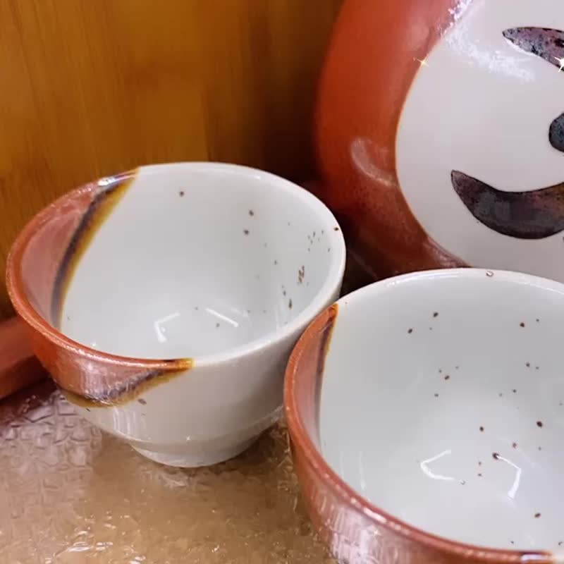 彩堂窑 | 福达磨陶瓷酒器套装 - 酒杯/酒器 - 陶 