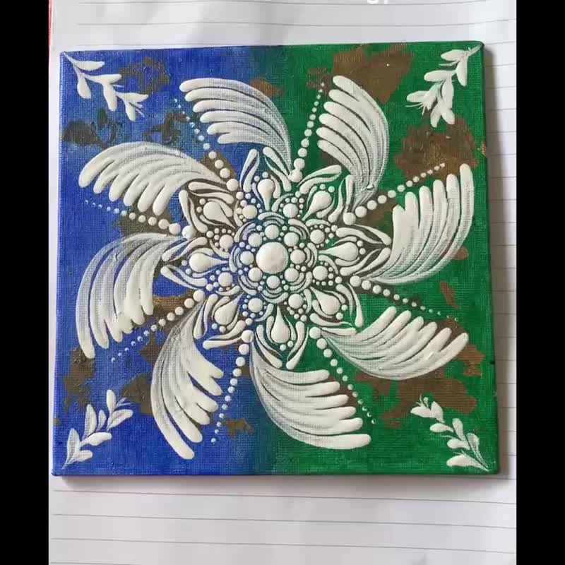 点点曼陀罗静心手作体验 台北一人成班 新手友善 疗愈创作课程 - 插画/绘画/写字 - 颜料 