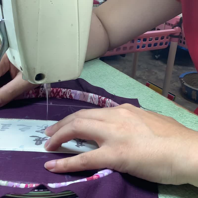 米粒手绘绣之圣经绣系列-基督是我家之主 小方摆饰/吊饰 - 摆饰 - 其他材质 