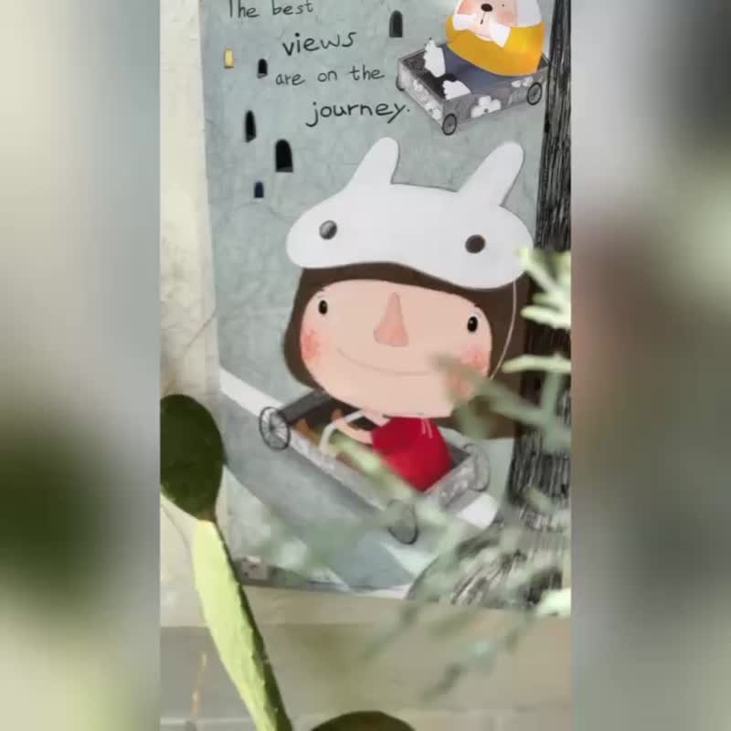 最美的风景,在途中  Dolly(朵力)+大宽 2026年挂历 现货贩售中 - 年历/台历 - 纸 