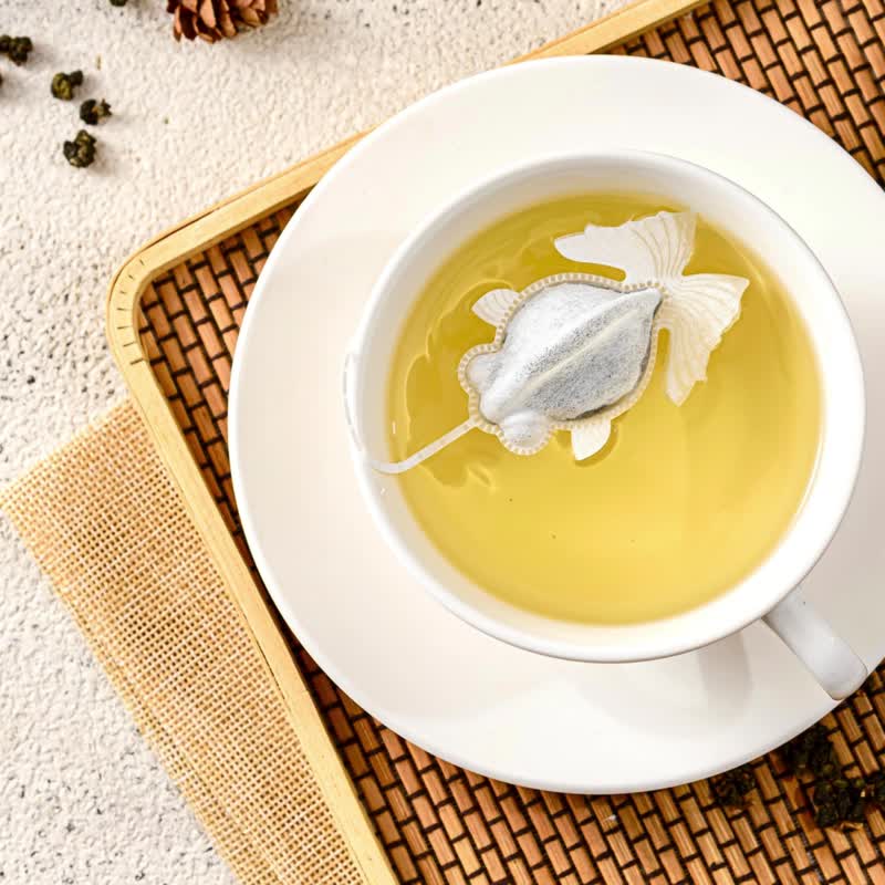 金鱼茶包【台湾红玉红茶】独享包 (10入) 台湾茶 伴手礼 礼物 - 茶 - 植物．花 