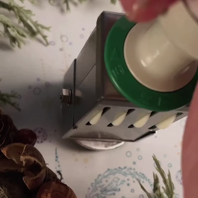 冬季限定．数量限定 圣诞冬景【迷你迷你印章8件组】圣诞卡 可与日期滚轮印章组合 圣诞老人 驯鹿 雪橇 雪人 雪花结晶 铃铛 - 印章/印台 - 橡胶 