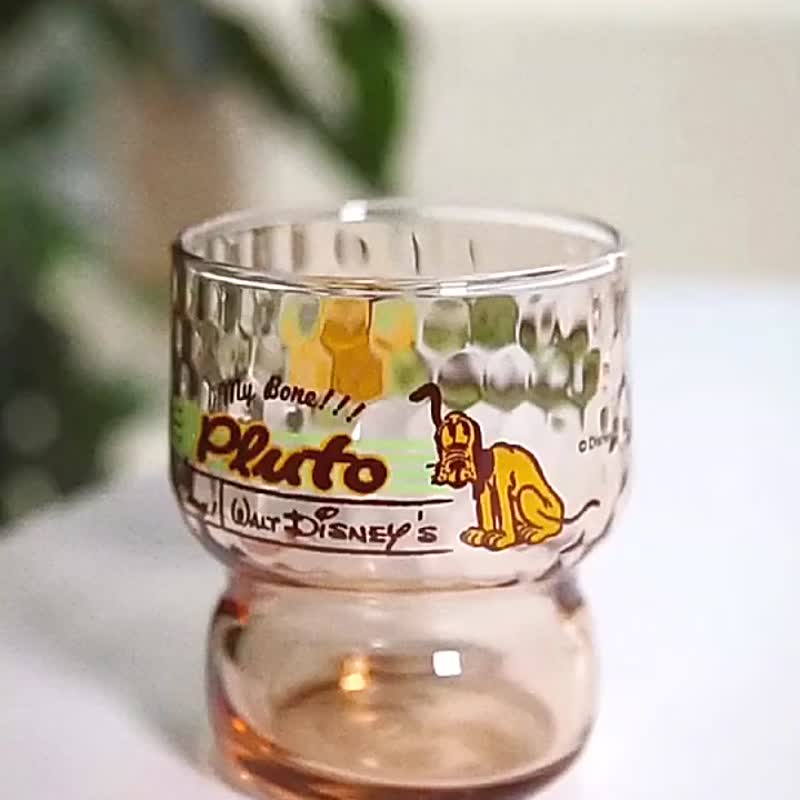 Disney日本进口米奇米妮锤目纹玻璃杯 质感居家必备 - 玻璃杯 - 玻璃 