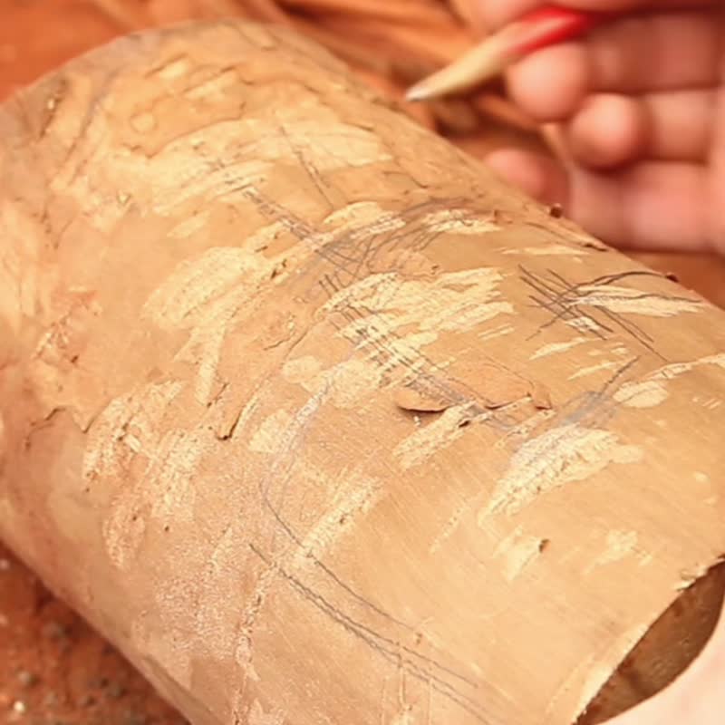 待煮|客制化商品手工木质人物雕像动漫手办拍摄道具面具摆件文玩 - 摆饰 - 木头 多色