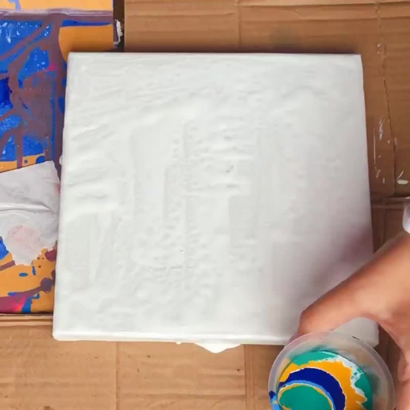 【流动画 疗愈你】自由奔放流动画  圣诞快乐 加赠一个画布 - 插画/绘画/写字 - 亚麻 