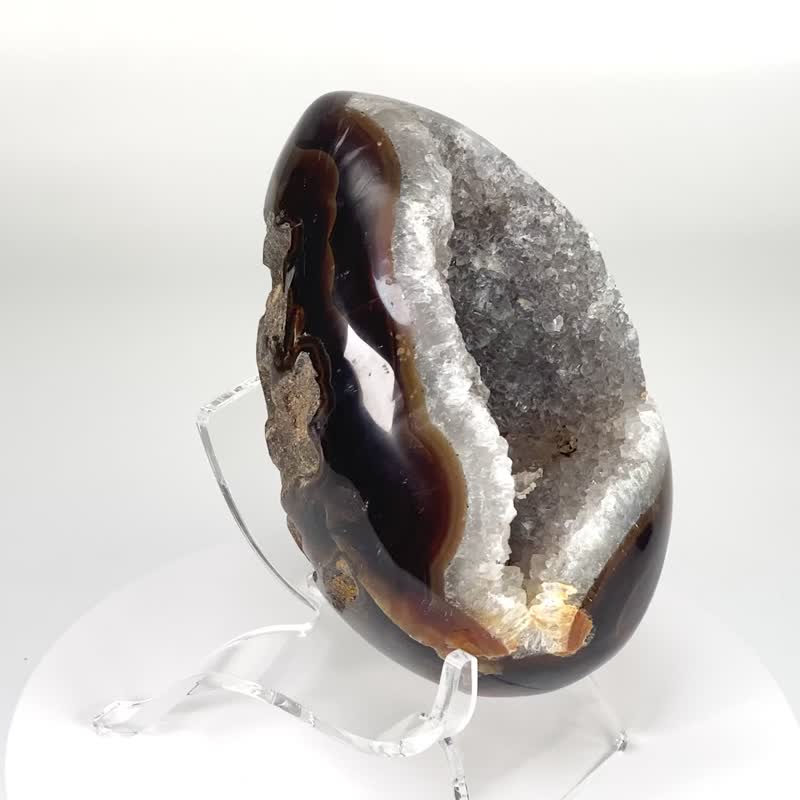 玛瑙好运蛋 401590 - 摆饰 - 水晶 多色