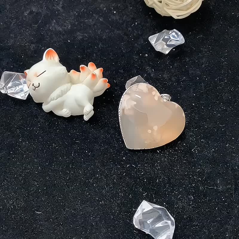花瓣果冻 - 项链 - 水晶 