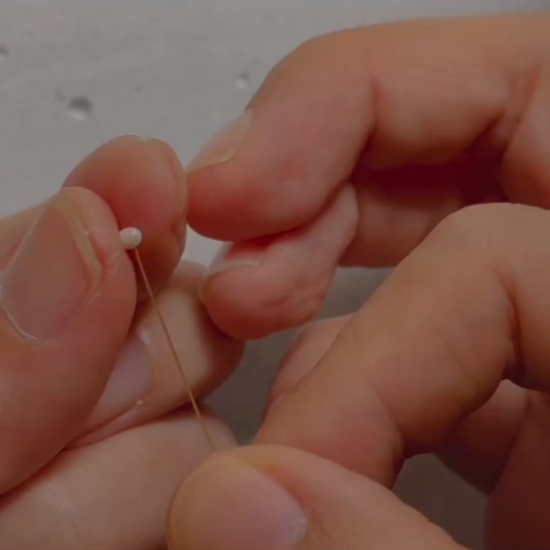 六月诞生石 手链 两圈 珍珠 - 难取悦 - - 手链/手环 - 珍珠 白色