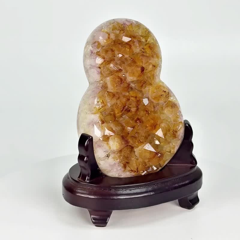 巴西黄晶花生 530378 - 摆饰 - 水晶 黄色