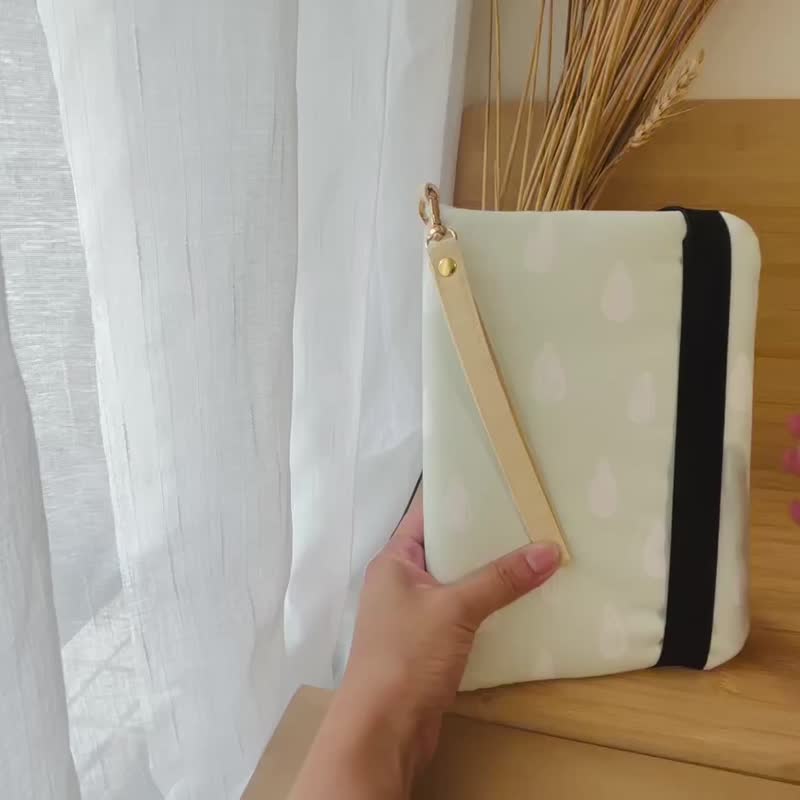 MIT小雨滴 宝宝手册 妈妈手册 健康手册 书套 书衣 满月礼 弥月礼 - 其他 - 棉．麻 绿色
