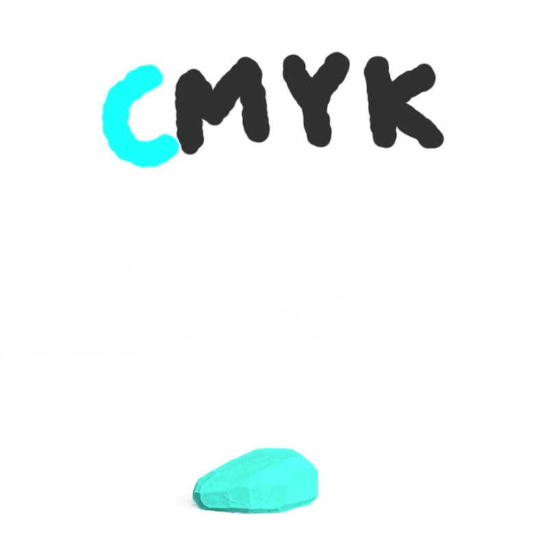 颜料籽木雕造型磁铁(CMYK) - 冰箱贴/磁贴 - 木头 卡其色