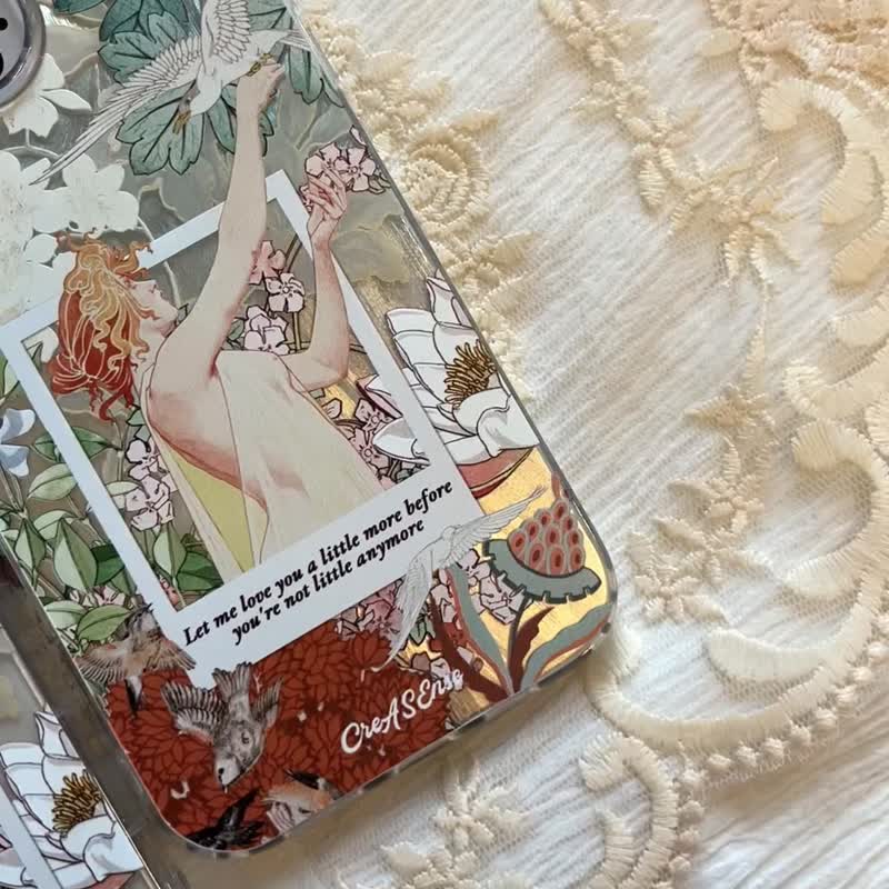 缪斯的解放之歌 名画拼贴系列 防摔手机壳 CSBQ06 - 手机壳/手机套 - 硅胶 多色