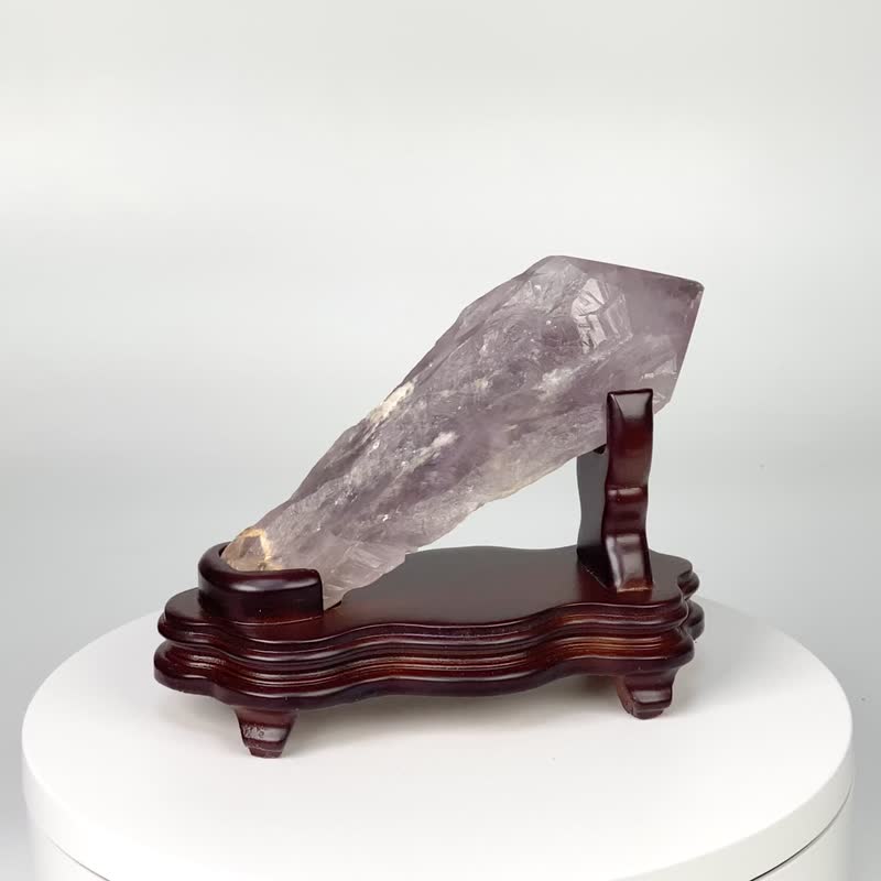 雅典娜紫骨干 010230 - 摆饰 - 水晶 紫色