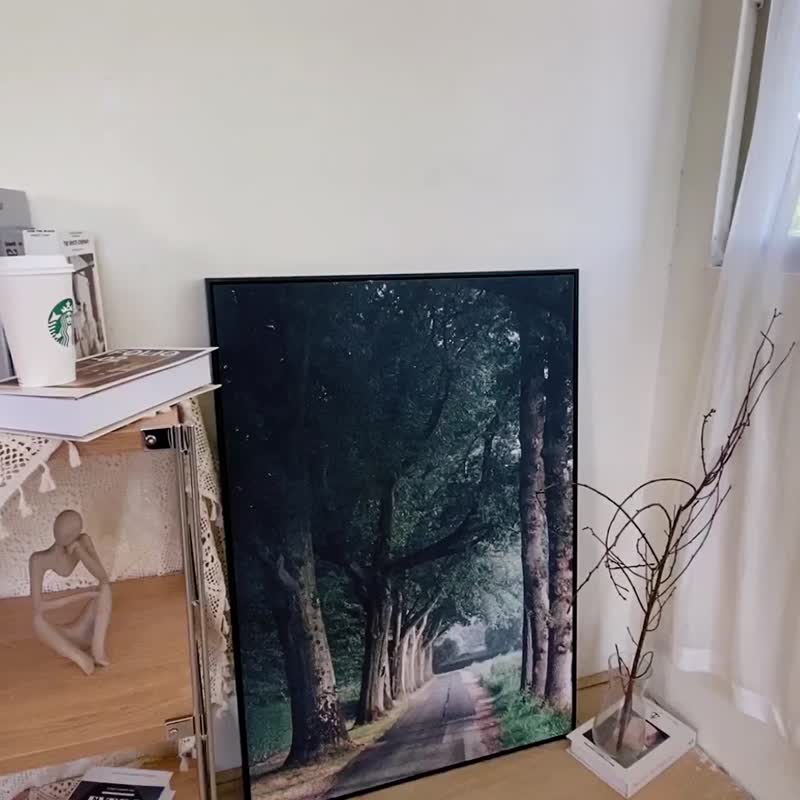 静幽森林-玄关挂画/卧房/复制画/绿意植物/餐桌布置/床头柜 - 海报/装饰画/版画 - 棉 多色