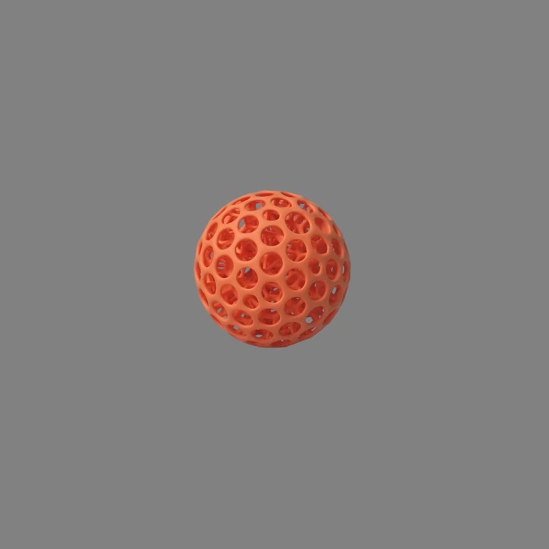 |  3D打印迪芬球 DIFFERENT BALL - 鲜明绿  | - 玩偶/公仔 - 塑料 绿色