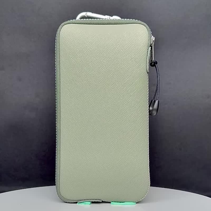 手机包 手机皮套 手机防水袋  轻量设计 大拉链开口 内袋 附勾扣 - 手机壳/手机套 - 橡胶 多色