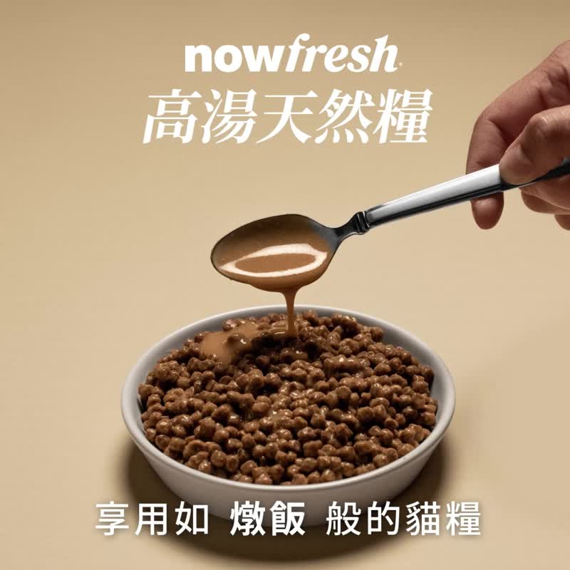 【猫主食】now 鲑鱼 成猫 高汤天然粮 干湿两吃 猫饲料 猫粮 - 猫罐头/鲜食 - 新鲜食材 