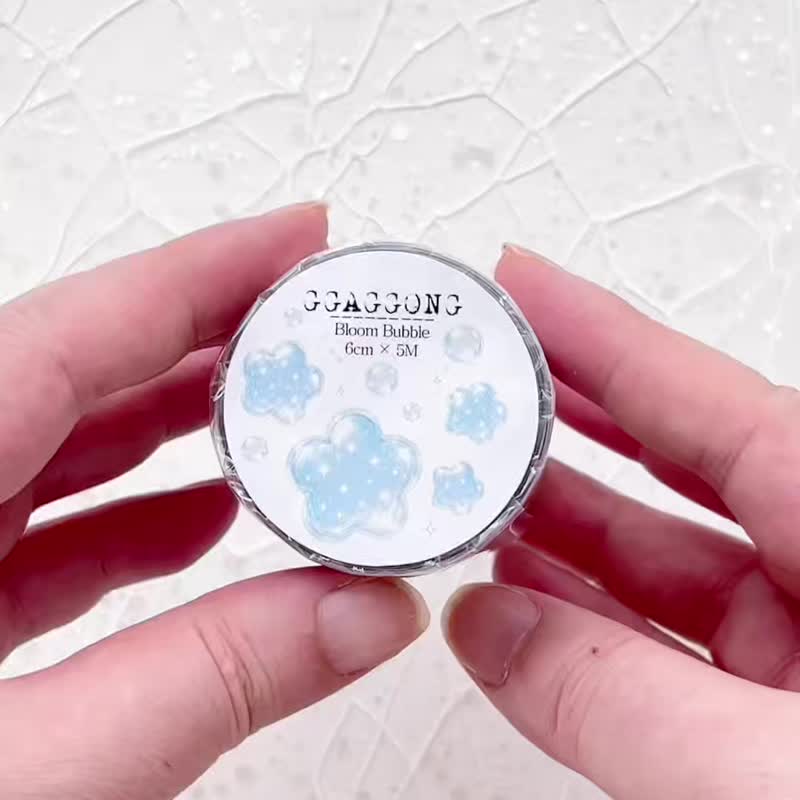 Bloom Bubble PET 胶带 - 裁切式 - 纸胶带 - 其他材质 