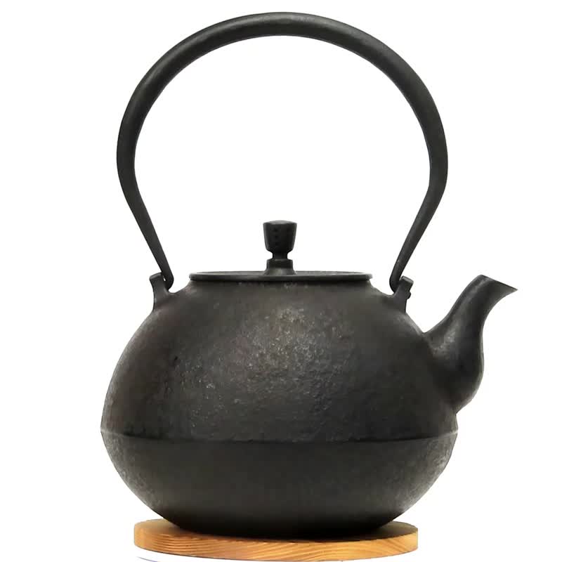 红莲堂 葛卷元造 南部铁器 铁瓶 手工达磨铁壶 Hibiki2L - 茶具/茶杯 - 其他金属 