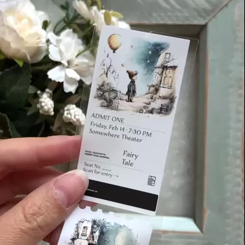 好久好久以前 亮面PET胶带 - 纸胶带 - 塑料 