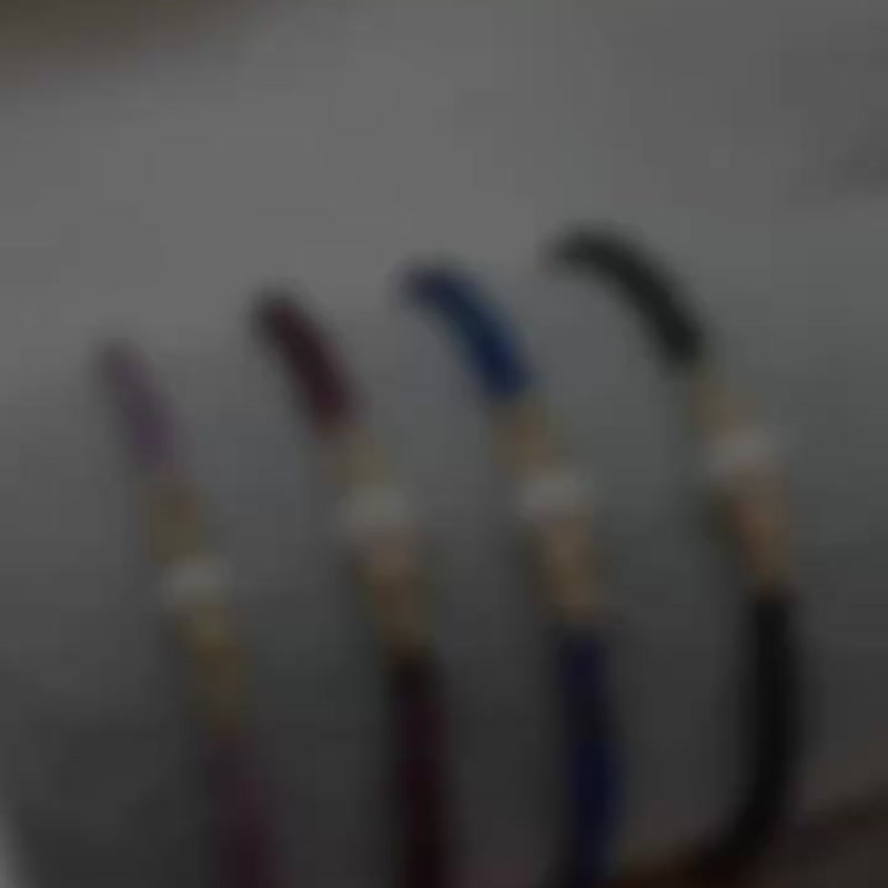 现货礼盒包装【LessMore】黑尖晶 珍珠手链 勇气守护・平安护身 - 手链/手环 - 水晶 黑色