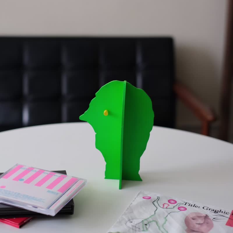 Combined VP日本平面设计师山口崇多 Agata Yamaguchi - 摆饰 - 木头 绿色