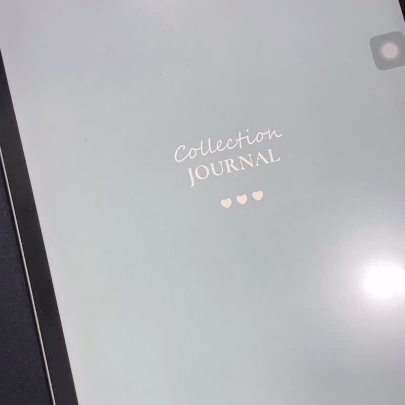 跳转式 每月收藏电子手帐【雪盐苏打】/Goodnotes模板/iPad plan - 电子手帐及素材 - 其他材质 