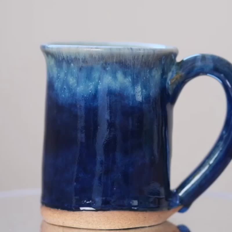 Mug - 咖啡杯/马克杯 - 陶 蓝色