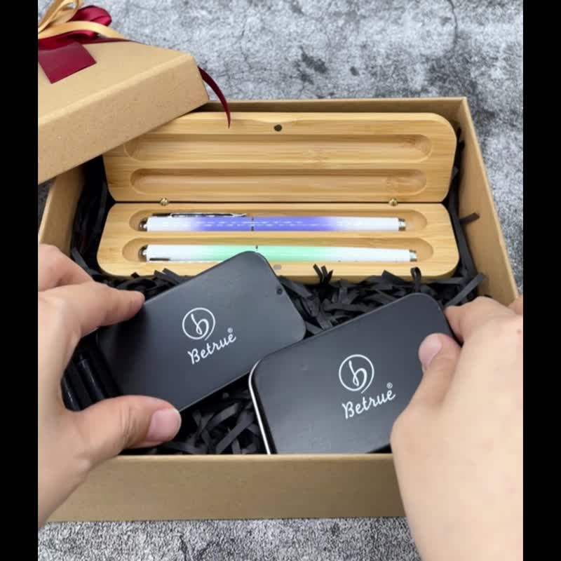 【免费定制_情侣礼物】赠刻字_品初_斑斓青春对笔礼盒 钢笔 X2 - 钢笔 - 铜/黄铜 多色