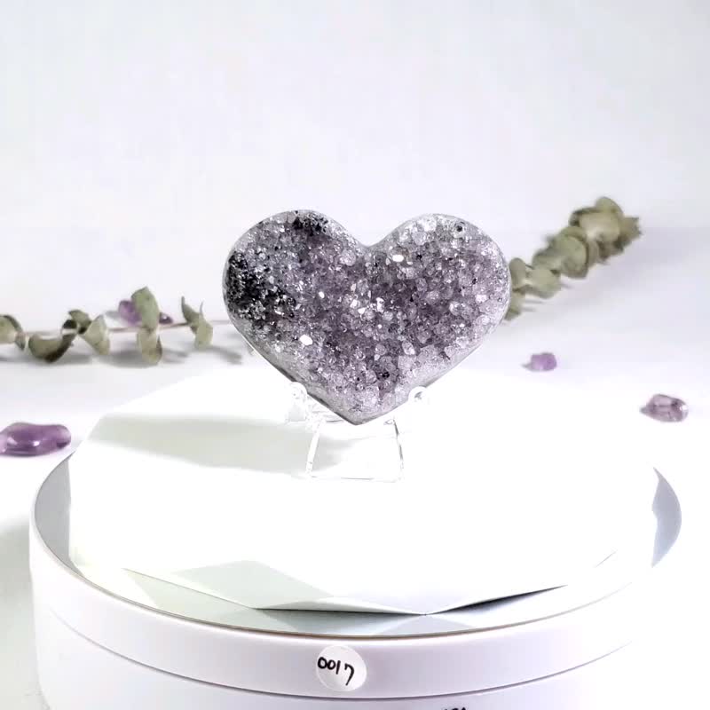 异象爱心水晶 170058 - 摆饰 - 水晶 多色