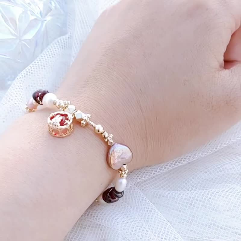 红心皇后 - 手链/手环 - 水晶 