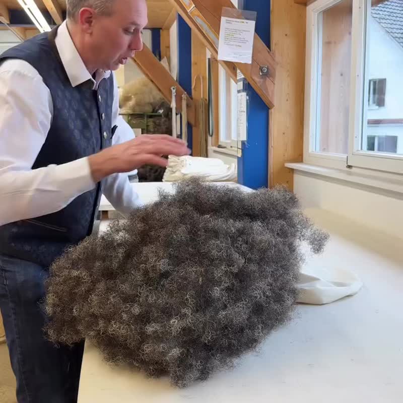 马毛侧睡 新 C 枕 ( 马尾毛弹簧填充 ) - 枕头/抱枕 - 其他材质 