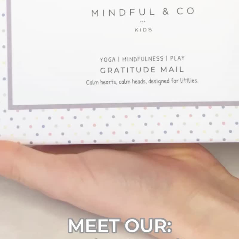 感恩邮件组 Mindful & Co Kids - 信封/信纸 - 纸 多色