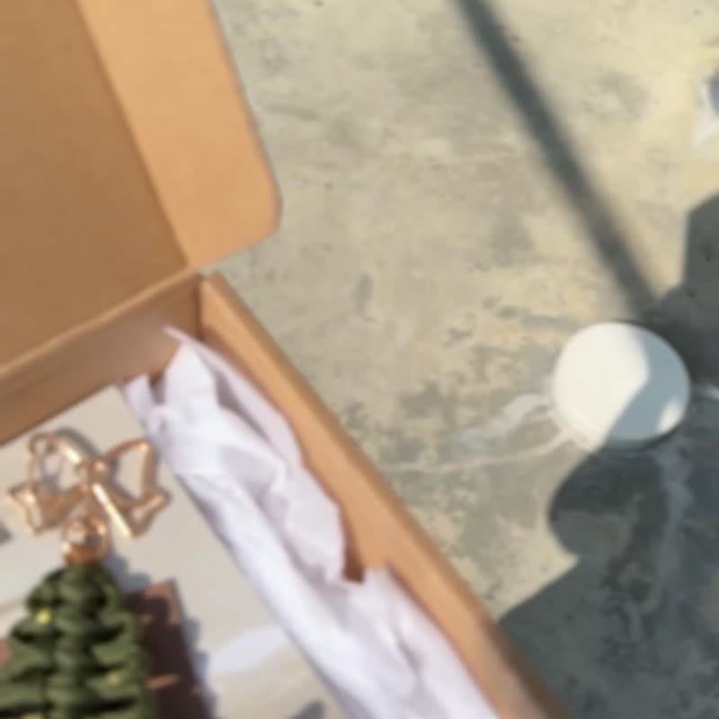 限定-圣诞编织挂件 吊饰包挂 百搭配件类 - 吊饰 - 聚酯纤维 绿色