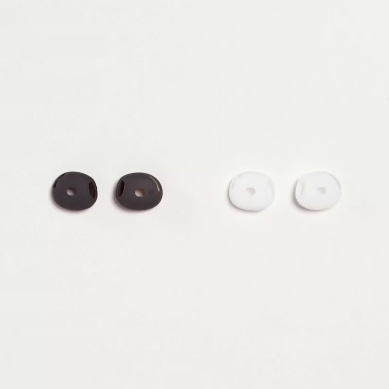 AirPods 4 耳机耳塞保护套 防刮防尘 - 耳机收纳 - 塑料 灰色