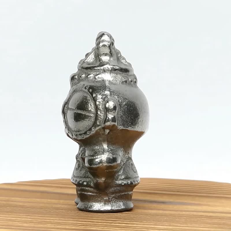壹铸堂 南部铁器 土偶型的铁玉 南部铁偶 日本制 - 厨房用具 - 其他金属 银色