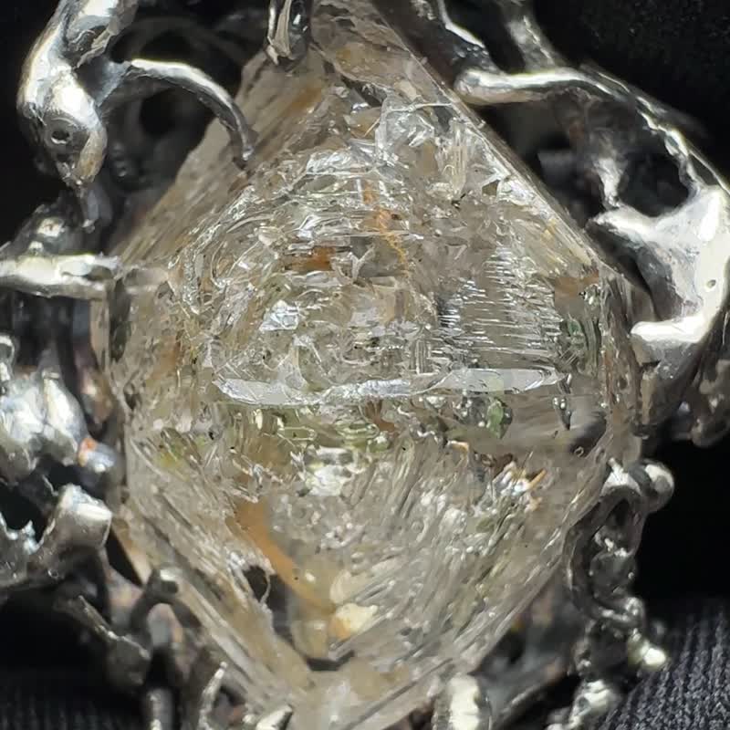 油胆水晶/双尖水晶/芬斯特水晶/穿越之光 - 项链 - 水晶 透明