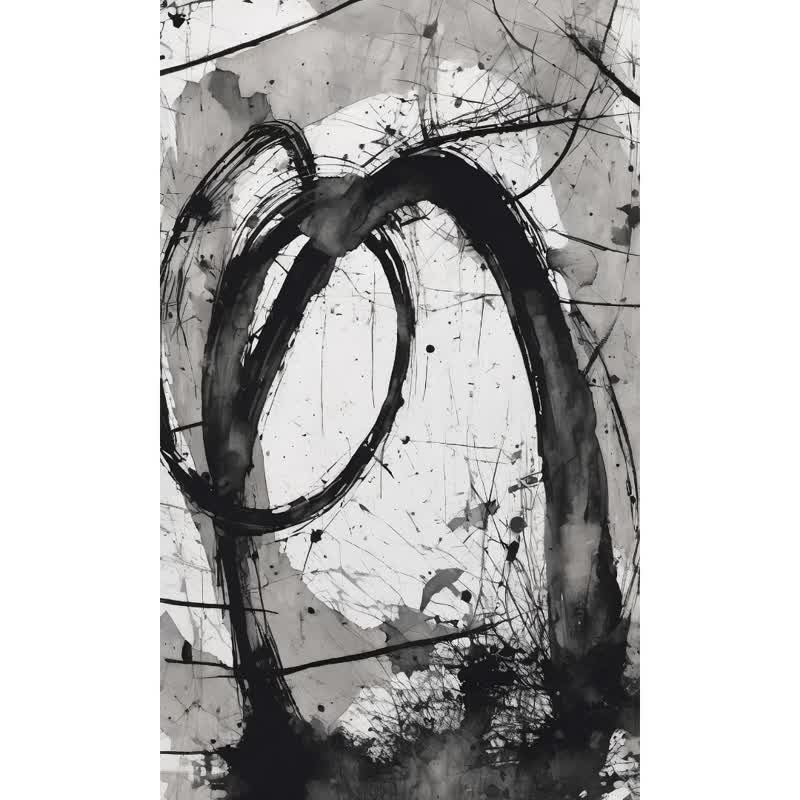 10080抽象画-无框画 | 装饰画 | 油画 | 挂画 | 室内设计 |入厝礼 - 海报/装饰画/版画 - 其他材质 多色