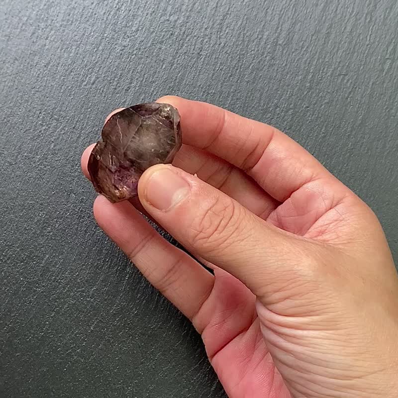 能量原石-彩虹超七Super Seven高频率骨干水晶原石 招财运 旺事业 - 摆饰 - 水晶 多色