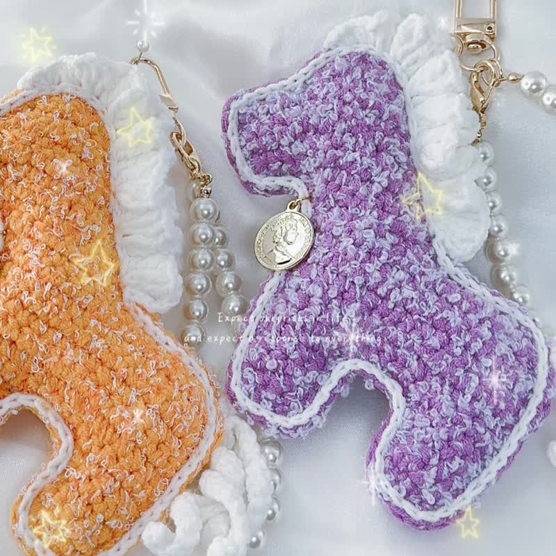 Irene 时光女神~织梦系列珍幸运小马手工编织珍珠吊饰 - 吊饰 - 其他材质 多色