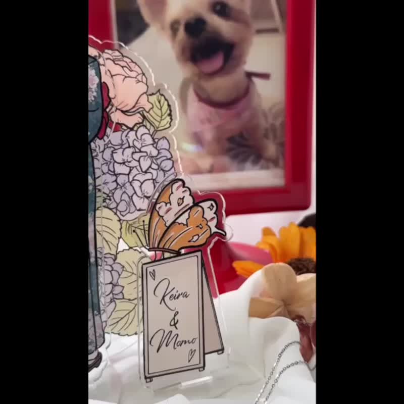 定制化文青人像-压克力人像立牌(限时加赠电子档) - 订制画像 - 压克力 