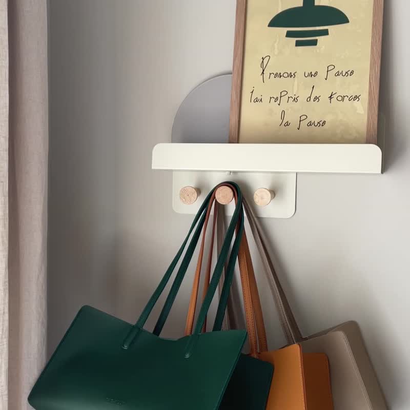 韩国 The Ally | Lina bag 리나백 | 皮革复古包 - 侧背包/斜挎包 - 人造皮革 绿色