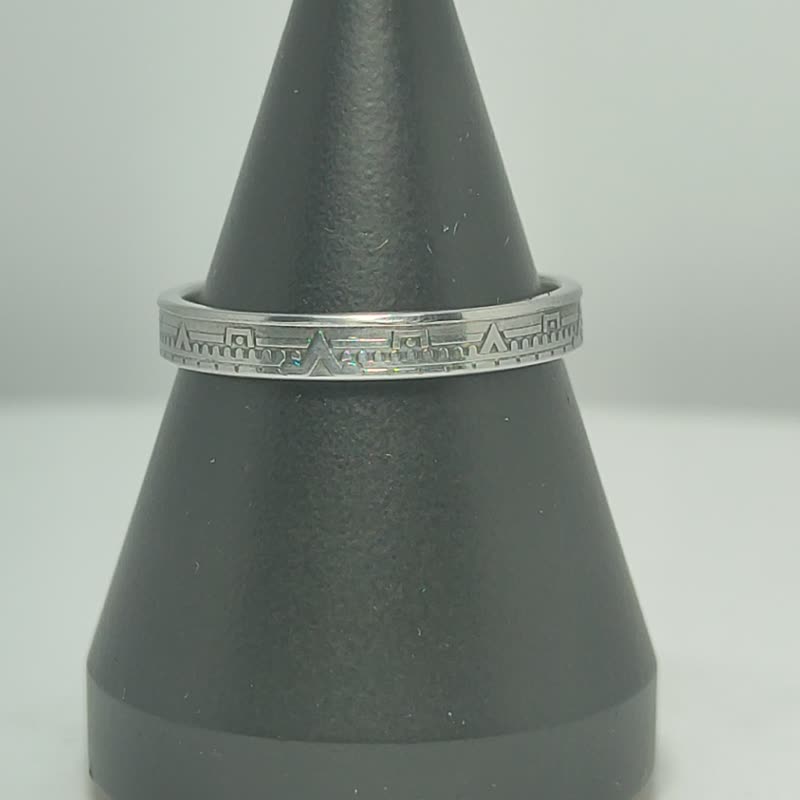 Mexico Coin Ring 1 pesos 1992-2020 Mexican coin ring coin rings for men - 戒指 - 其他金属 