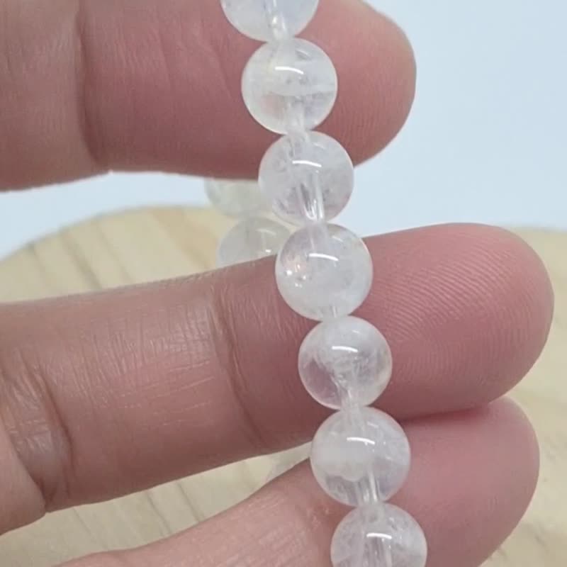 马岛月光设计手链 - 手链/手环 - 水晶 白色