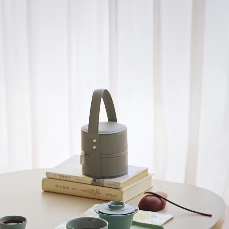观沧海快客杯便携式旅行茶具 - 茶具/茶杯 - 陶 