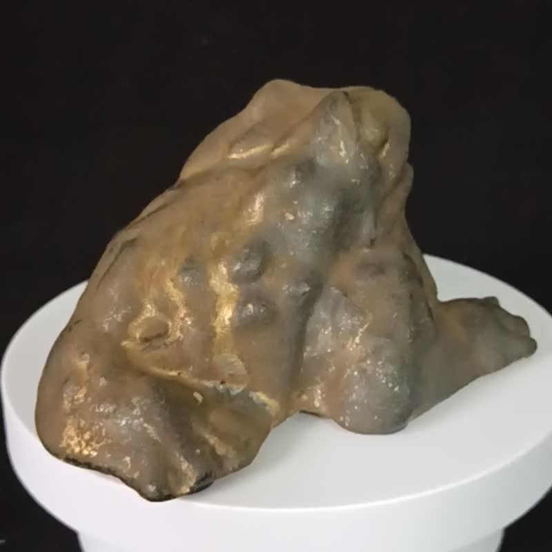 手工捏塑三脚招财金蟾蜍陶制园艺造景 - 摆饰 - 陶 多色