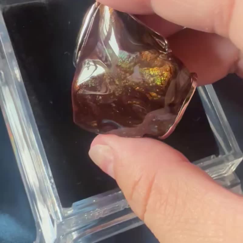 墨西哥火玛瑙 似火柔情火玛瑙坠饰 - 项链 - 其他材质 