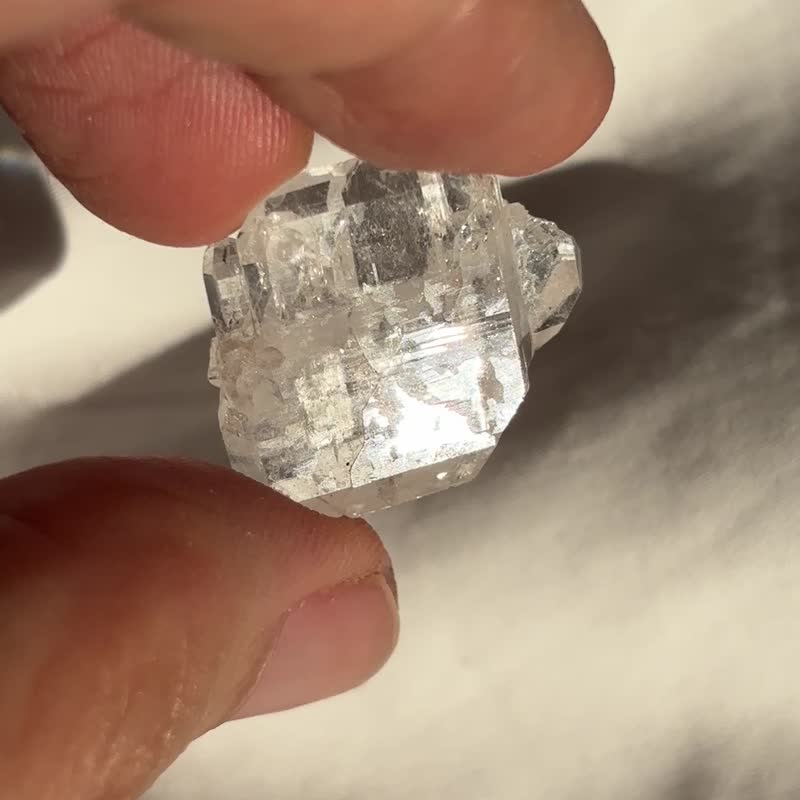 巴基斯坦 喜马拉雅 缝合水晶 白水晶簇 高冰透 缝合水晶 天然原石 - 摆饰 - 水晶 透明