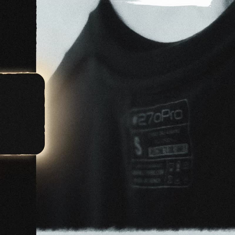 #270Pro - Adventurers 探险者短 TEE | 暮光黑 - 男装上衣/T 恤 - 棉 黑色