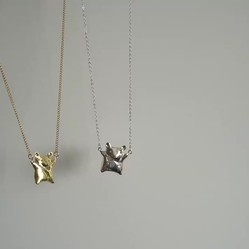 Chinchilla Necklace - 项链 - 铜/黄铜 金色